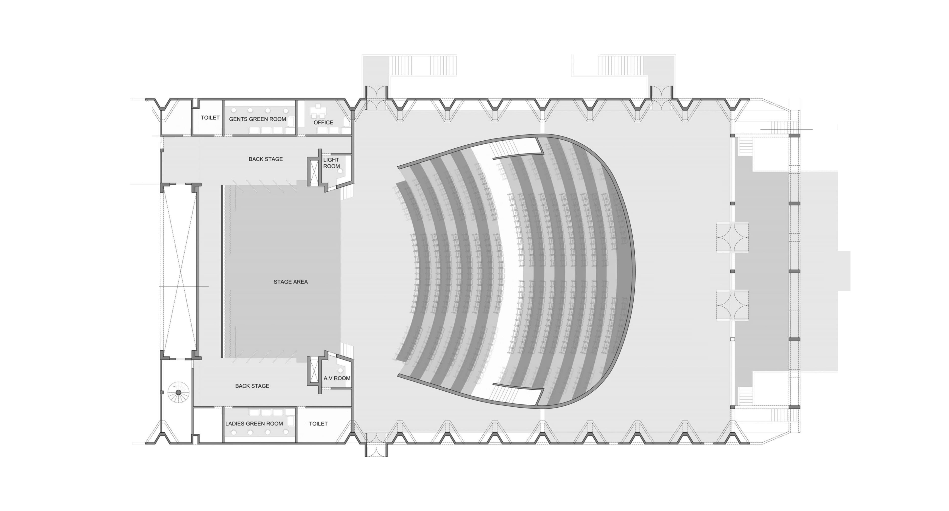 Tagore Hall — 01 tagore hall floor plan