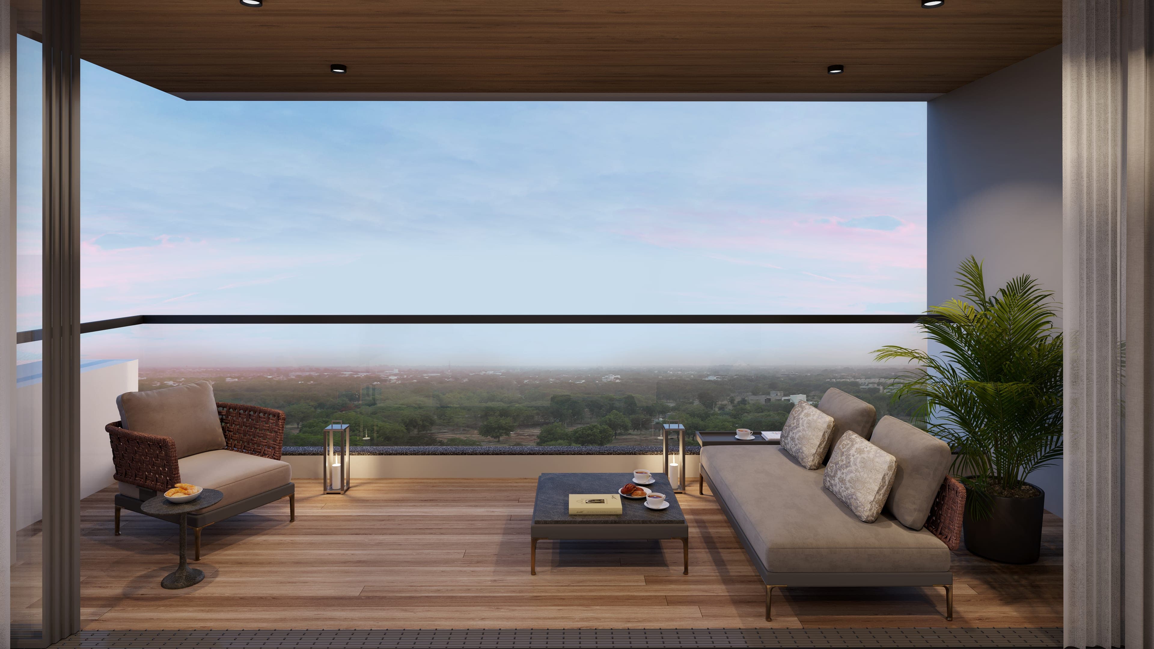 Swarnim Greens — balcony day 01