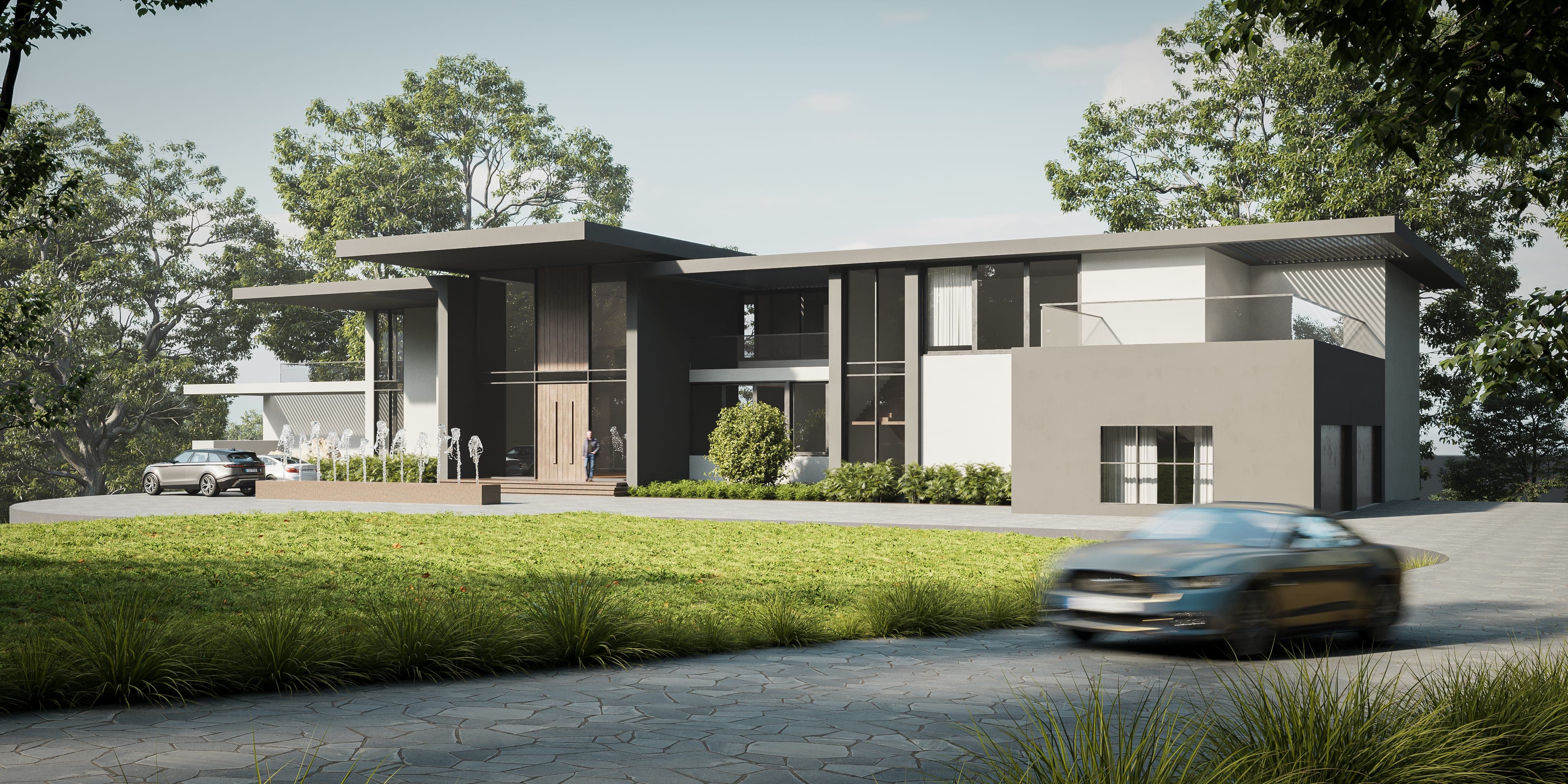 Satish Patel Residence — exterior day 02