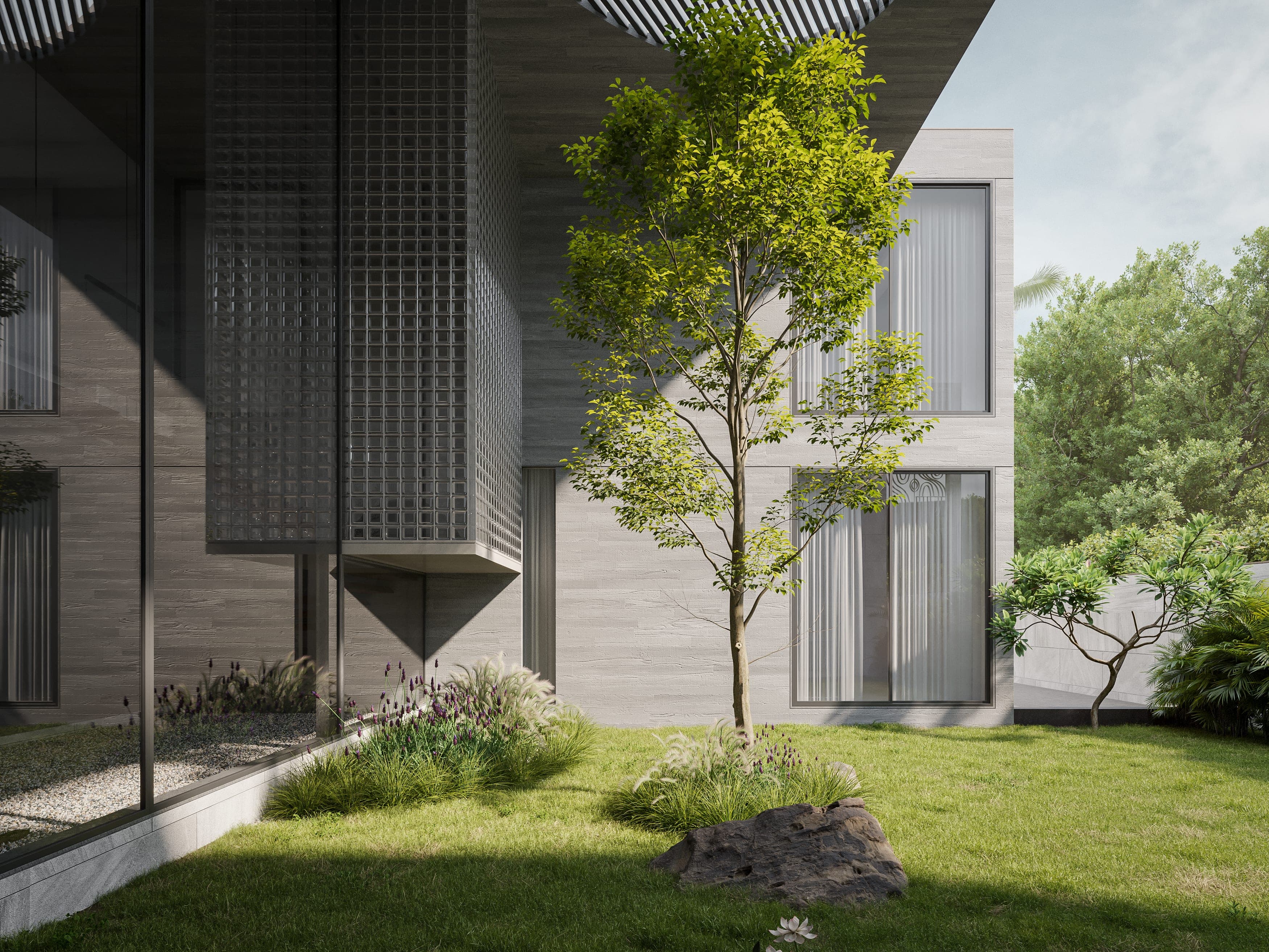 Rutu Patel Residence — exterior day 02