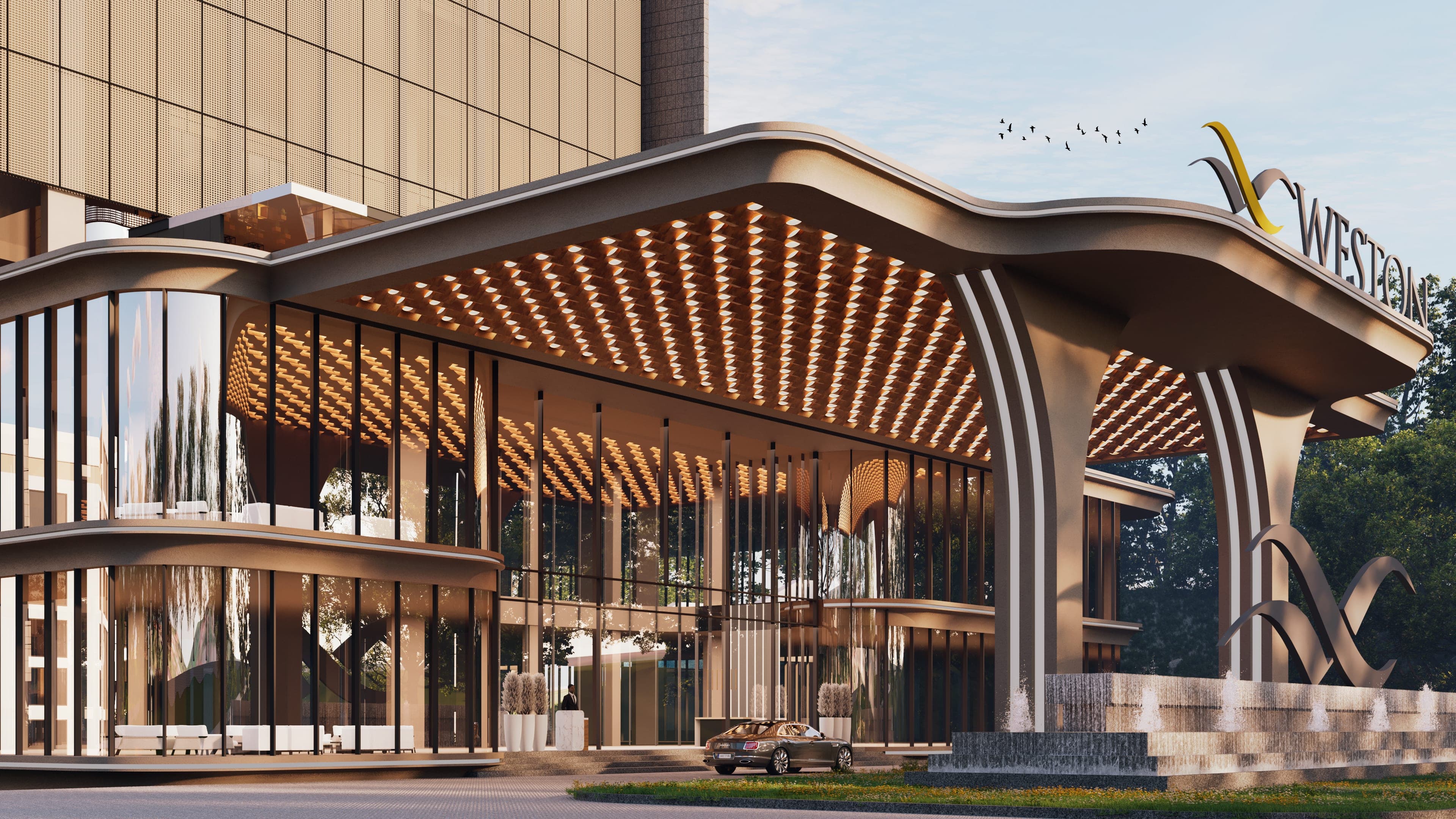 Meru Hotel — exterior day 03