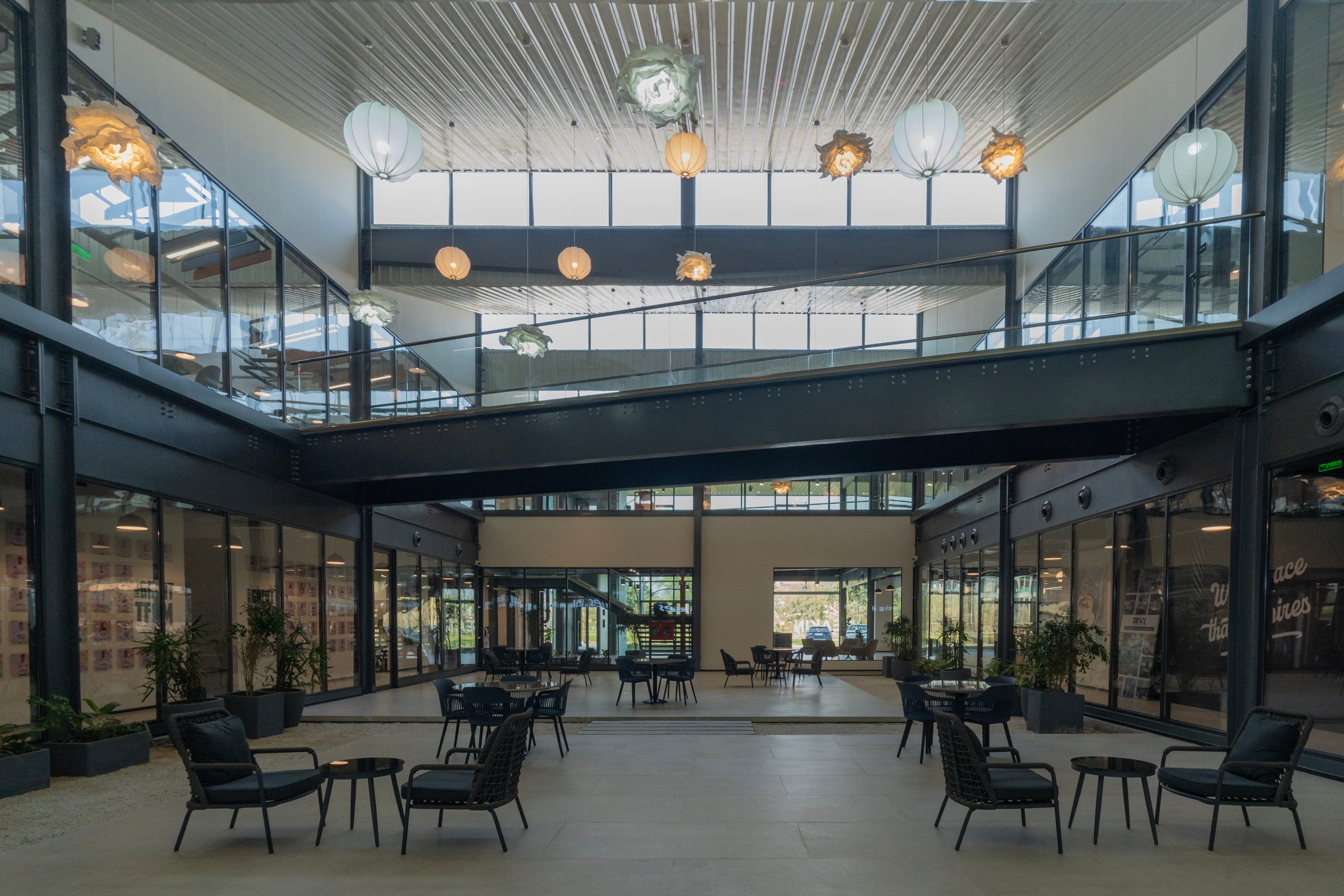 DevX Co-Working Gift City — prjia05 exterior courtyard 03