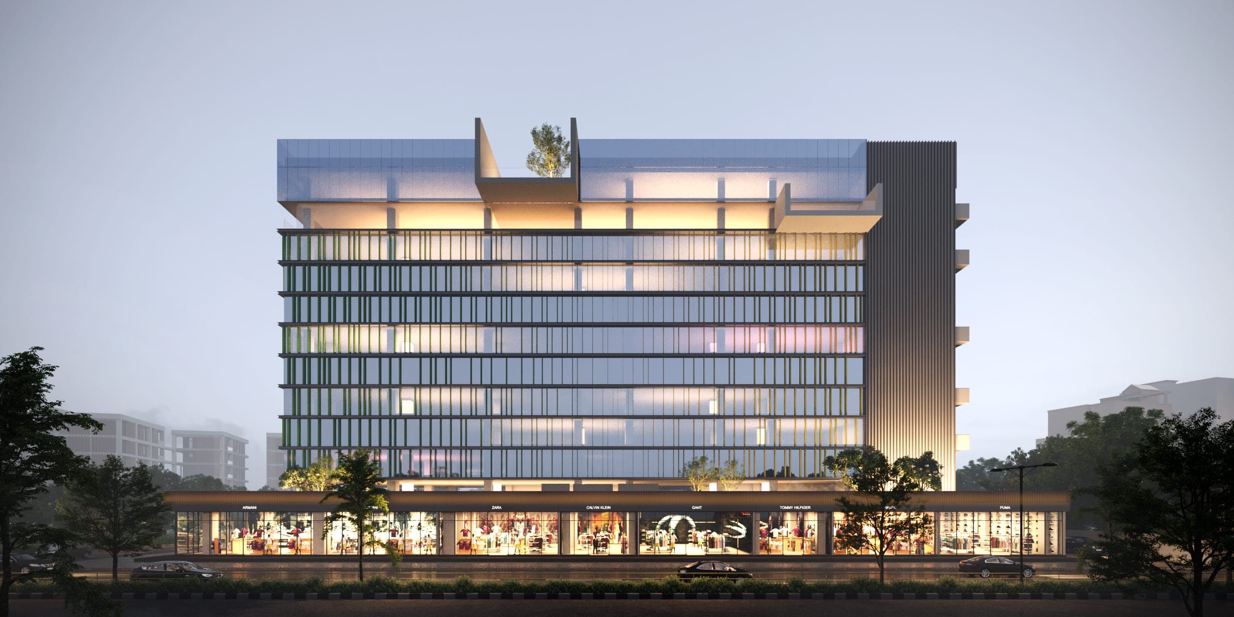 Ahmedabad Institutional Project — prjia06 exterior day 02